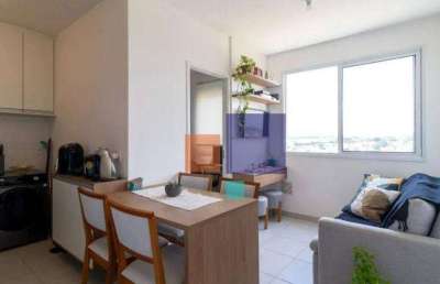 Apartamento a venda com 34m², 2 quartos, 1 banheiro sendo 1 suite e 1 vaga - vila paulistana