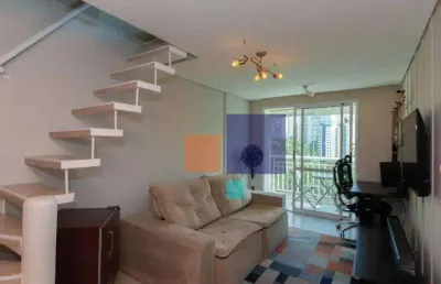 Cobertura a venda com 56m², 1 quarto, 1 banheiro e 1 vaga - vila andrade