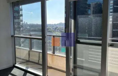 Sala comercial 48m², 1 banheiro, copa e 1 vaga - aluga-se na chácara santo antônio