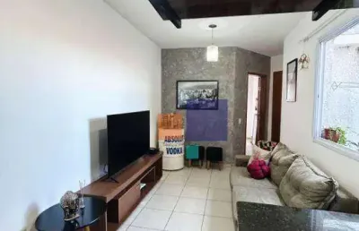 Apartamento com 2 dormitórios à venda, 45 m² por r$ 275.000,00 - vila linda - santo andré/sp