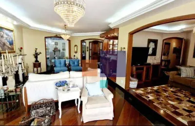 Apartamento a venda com 240m², 3 quartos, 5 banheiros sendo 3 suites e 3 vagas - campo belo