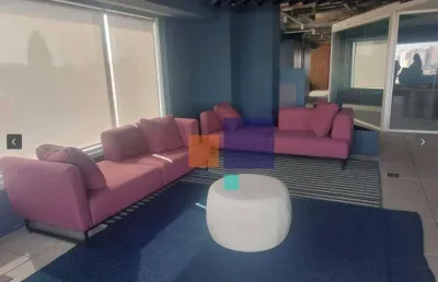 Conjunto comercial / andar corporativo mobiliado 900m² com 8 banheiros, 24 vagas e heliponto - vende-se ou aluga-se na barra funda