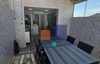 Cobertura com 2 suítes à venda, 110 m² por r$ 510.000 - vila metalúrgica - santo andré/sp