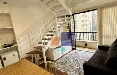 Loft com 1 dormitório para alugar, 45 m² por r$ 5.417,00/mês - jardins - são paulo/sp