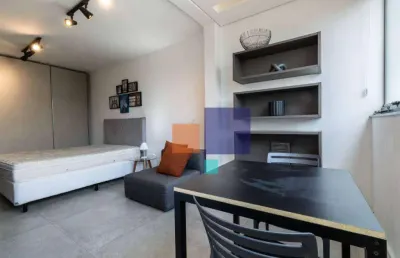 Apartamento sutdio 29m² com 1 vaga - vende-se na vila olimpia