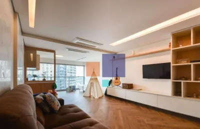 Apartamento mobiliado 123m² com 3 suítes e 2 vagas - vende-se no sumarezinho