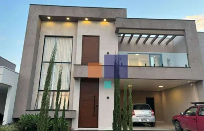 Casa com mezanino 325 m2 em condomínio fechado no residencial evidências - indaitatuba -sp