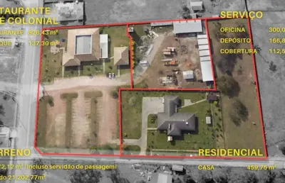 Área a venda com 22.372  00  m2 são josé dos pinhais
