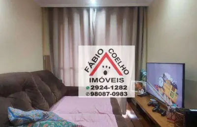 Apartamento com 2 dormitórios à venda, 54 m² por r$ 330.000 - campo grande - são paulo/sp - andar alto