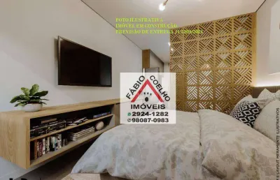 Studio com 1 dormitório à venda, 37 m² por r$ 343.026,32 - campo belo - são paulo/sp