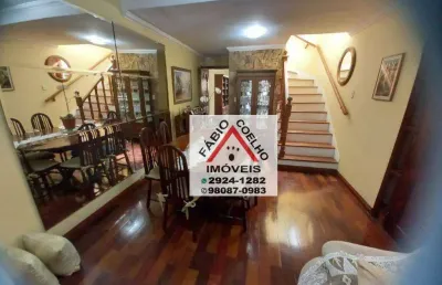 Sobrado com 3 dormitórios à venda, 297 m² - santo amaro - são paulo/sp