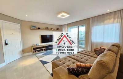 Apartamento com 3 dormitórios, 2 vagas, piscina, academia, pista cooper, churrasqueira à venda, 92 m² por r$ 960.000 - jardim marajoara - são paulo/sp