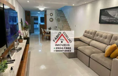 Lindo sobrado com 3 dormitórios à venda, 149 m² por r$ 960.000 - vila gea - são paulo/sp