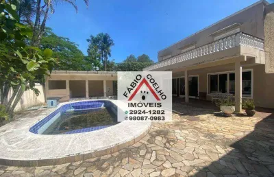 Casa com 5 dormitórios para alugar, 426 m² por r$ 13.489/mês - jardim marajoara - são paulo/sp