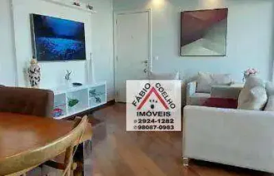 Apartamento fantástico com 3 dormitórios à venda, 95 m² por r$ 1.270.000 - jardim marajoara - são paulo/sp