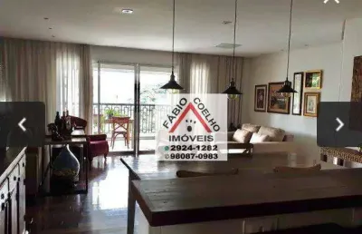 Lindo apartamento com 3 suítes,conceito aberto, 143 m² - campo belo - são paulo/sp