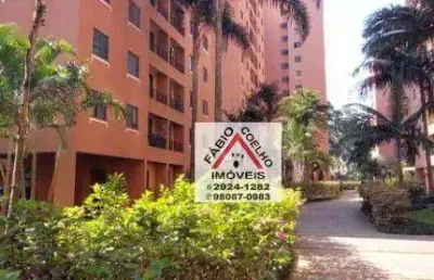 Apartamento com 2 dormitórios 1 vaga à venda, 54 m² por r$ 320.000 - campo grande - são paulo/sp