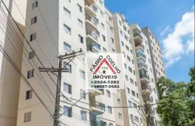 Apartamento com 3 dormitórios à venda, 61 m² por r$ 360.000 - parque sete de setembro - diadema/sp