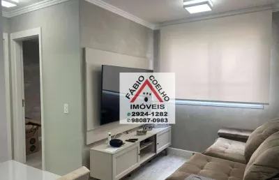 Apartamento lindo com 2 dormitórios à venda, 43 m² - santo amaro - são paulo/sp