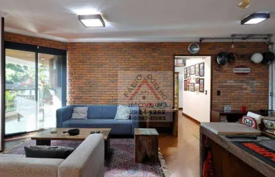 Apartamento com 3 dormitórios à venda, 140 m² - brooklin - são paulo/sp