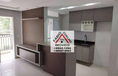 Apartamento lindo com 2 dormitórios à venda, 60 m² por r$ 450.000 - interlagos - são paulo/sp