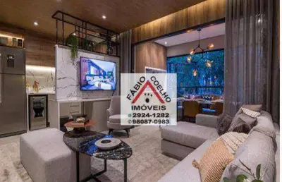 Lindíssimo com 2 dormitórios à venda, 62 m² por r$ 840.000 - brooklin - sp.agende sua visita com um de nossos corretores ainda hoje!