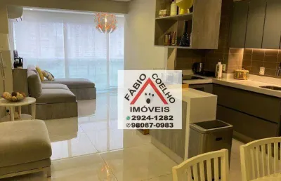 Apartamento maravilhoso com 2 dormitórios à venda, 68 m² - santo amaro - são paulo/sp