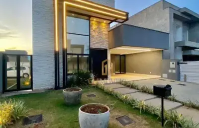 Casa em condomínio fechado com 3 quartos à venda na Avenida Paissandu, Residencial Parqville Jacarandá, Aparecida de Goiânia