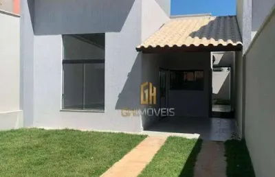 Casa à venda, 120 m² por r$ 350.000,00 - parque haiala - aparecida de goiânia/go