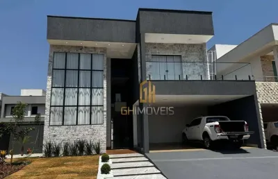 Sobrado à venda, 350 m² por r$ 2.600.000,00 - condomínio horizontal portal do sol green - goiânia/go