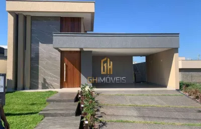 Casa em condomínio fechado com 3 quartos à venda na Rua Angelins, 1, Jardins Bolonha, Senador Canedo