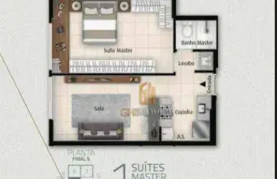 Apartamento à venda, 45 m² por r$ 474.000,00 - setor marista - goiânia/go