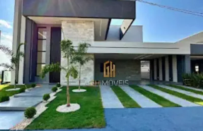 Casa em condomínio fechado com 4 quartos à venda na Alameda Noruega, 6, Terras Alpha Residencial 1, Senador Canedo