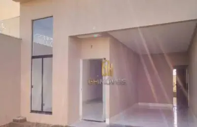 Magnífica casa  03 quartos, sendo 01 suíte setor alvorada oeste aparecida de goiânia  go