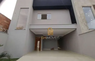 Sobrado à venda, 150 m² por r$ 650.000,00 - jardim das hortências - aparecida de goiânia/go
