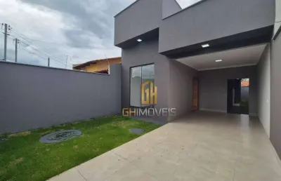 Casa à venda, 128 m² por r$ 550.000,00 - jardim monte serrat - aparecida de goiânia/go