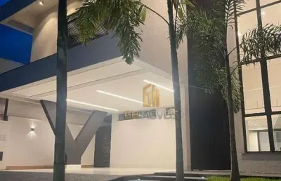 Sobrado à venda, 240 m² por r$ 1.499.000,00 - jardins bolonha - senador canedo/go