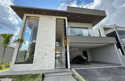Sobrado à venda, 312 m² por r$ 2.600.000,00 - parqville pinheiros - aparecida de goiânia/go