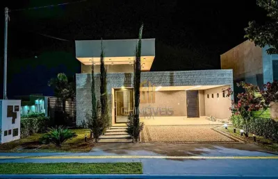 Casa em condomínio fechado com 3 quartos à venda na Alameda Noruega, 7, Terras Alpha Residencial 1, Senador Canedo
