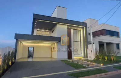 Sobrado à venda, 207 m² por r$ 1.800.000,00 - jardins parma - senador canedo/go