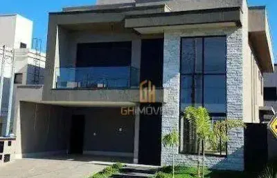 Sobrado à venda, 251 m² por r$ 1.895.000,00 - jardins bolonha - senador canedo/go