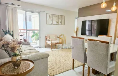 Apartamento com 3 dormitórios à venda, 69 m² por r$ 320.000,00 - setor criméia oeste - goiânia/go
