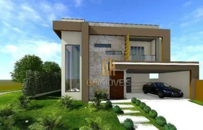 Sobrado à venda, 208 m² por r$ 1.450.000,00 - jardins parma - senador canedo/go