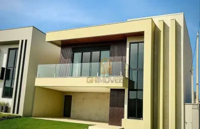 Sobrado à venda, 248 m² por r$ 1.850.000,00 - jardins capri - senador canedo/go