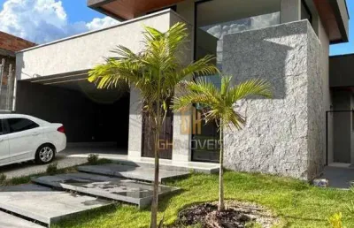 Sobrado à venda, 296 m² por r$ 1.800.000,00 - jardins barcelona - senador canedo/go