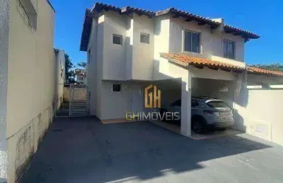 Sobrado à venda, 139 m² por r$ 550.000,00 - jardim belo horizonte - aparecida de goiânia/go