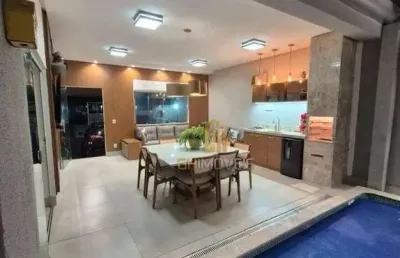 Belíssimo sobrado com 3 quartos no residencial san marino