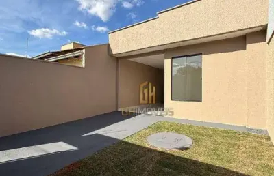 Casa à venda, 90 m² por r$ 335.000,00 - parque ibirapuera - aparecida de goiânia/go