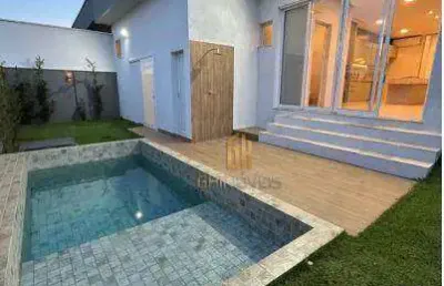 Belíssima casa com 3 quartos no condomínio jardim veneza