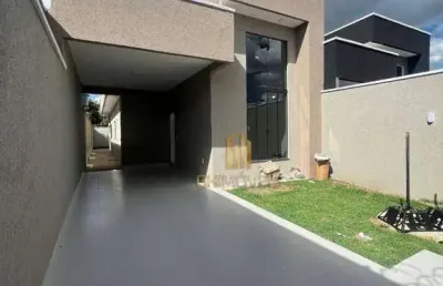 Casa à venda, 118 m² por r$ 440.000,00 - papillon park - aparecida de goiânia/go